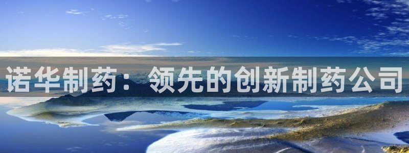 九游会老哥：诺华制药：领先的创新制药公司