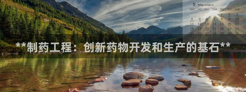 九游会老哥必备的交流社区九：**制药工程：创新药物开发和生产的基石**