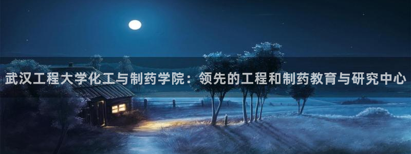 九游会老哥俱乐部官方网站：武汉工程大学化工与制药学院：领先的工程和制药教育与研究中心