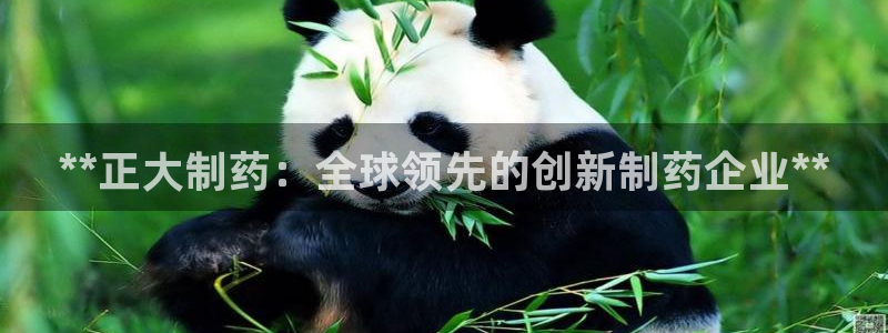 九游老哥俱乐部官网登录不了：**正大制药：全球领先的创新制药企业**
