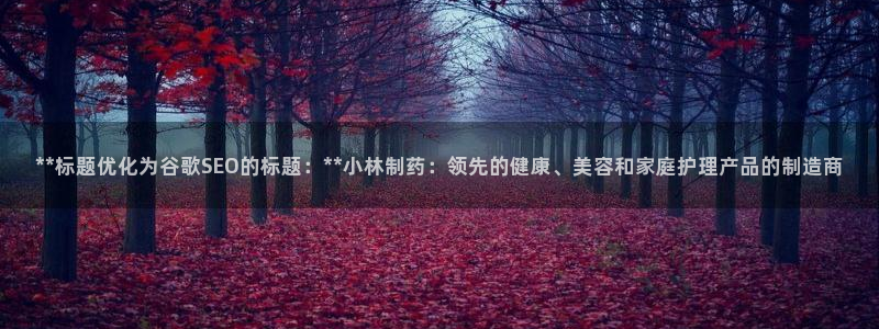 9游会老哥：**标题优化为谷歌SEO的标题：**小林制药：领先的健康、美容和家庭护理产品的制造商
