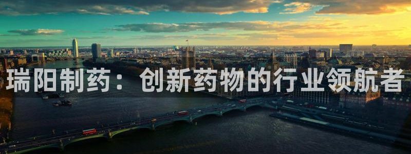 九游会老哥俱乐部交流社区：瑞阳制药：创新药物的行业领航者