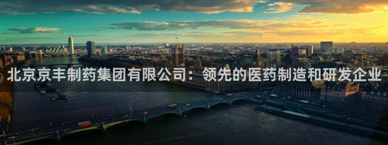 老哥俱乐部是干什么的啊：北京京丰制药集团有限公司：领先的医药制造和研发企业