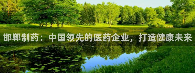 九游老哥俱乐部官网登录入口：邯郸制药：中国领先的医药企业，打造健康未来