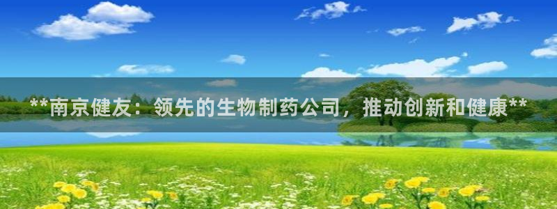 九游会老哥必备的交流社区九：**南京健友：领先的生物制药公司，推动创新和健康**