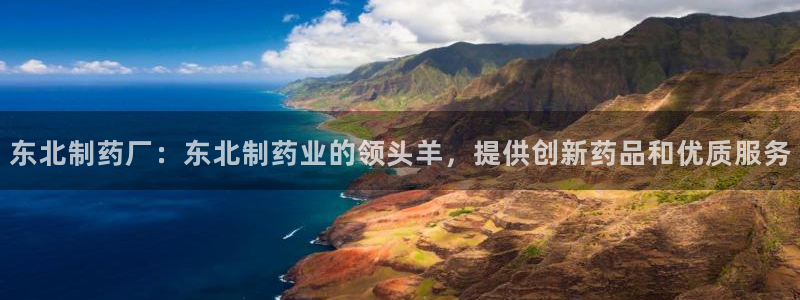 老哥吧九游会下架吗：东北制药厂：东北制药业的领头羊，提供创新药品和优质服务