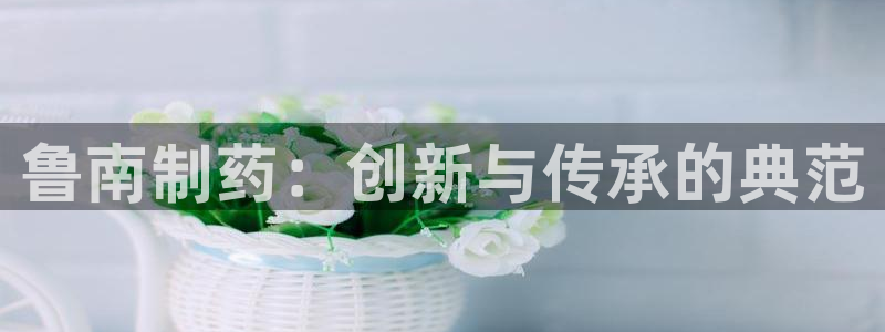 九游会老哥俱乐部官方网站：鲁南制药：创新与传承的典范