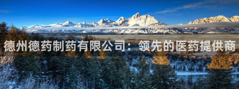 老哥俱乐部是干什么的：德州德药制药有限公司：领先的医药提供商