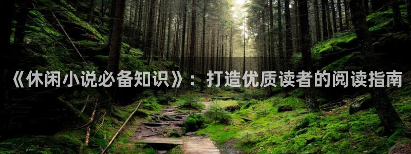 笔书阁免费阅读app下载：《休闲小说必备知识》：打造优质读者的阅读指南